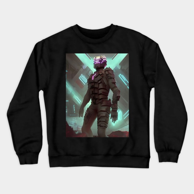 Dead Space Isaac Clarke Crewneck Sweatshirt by animegirlnft